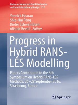 cover image of Progress in Hybrid RANS-LES Modelling